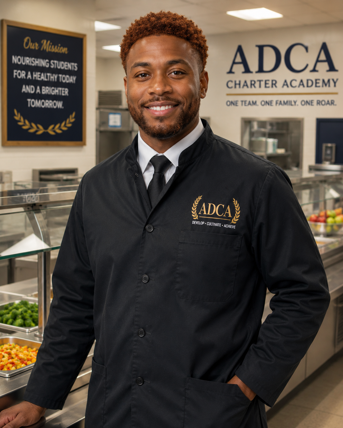 Andre Hudson, Cafeteria Manager